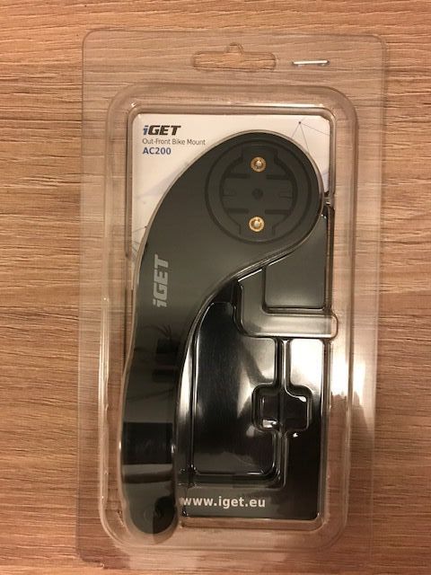 Prodám nový cyklopočítač iGET C220 + držák