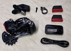 NOVÉ - Elektronické řazení Sram Eagle X01 AXS (řetěz XX1, kazeta XX1, Kliky XX1, brzdy XTR)