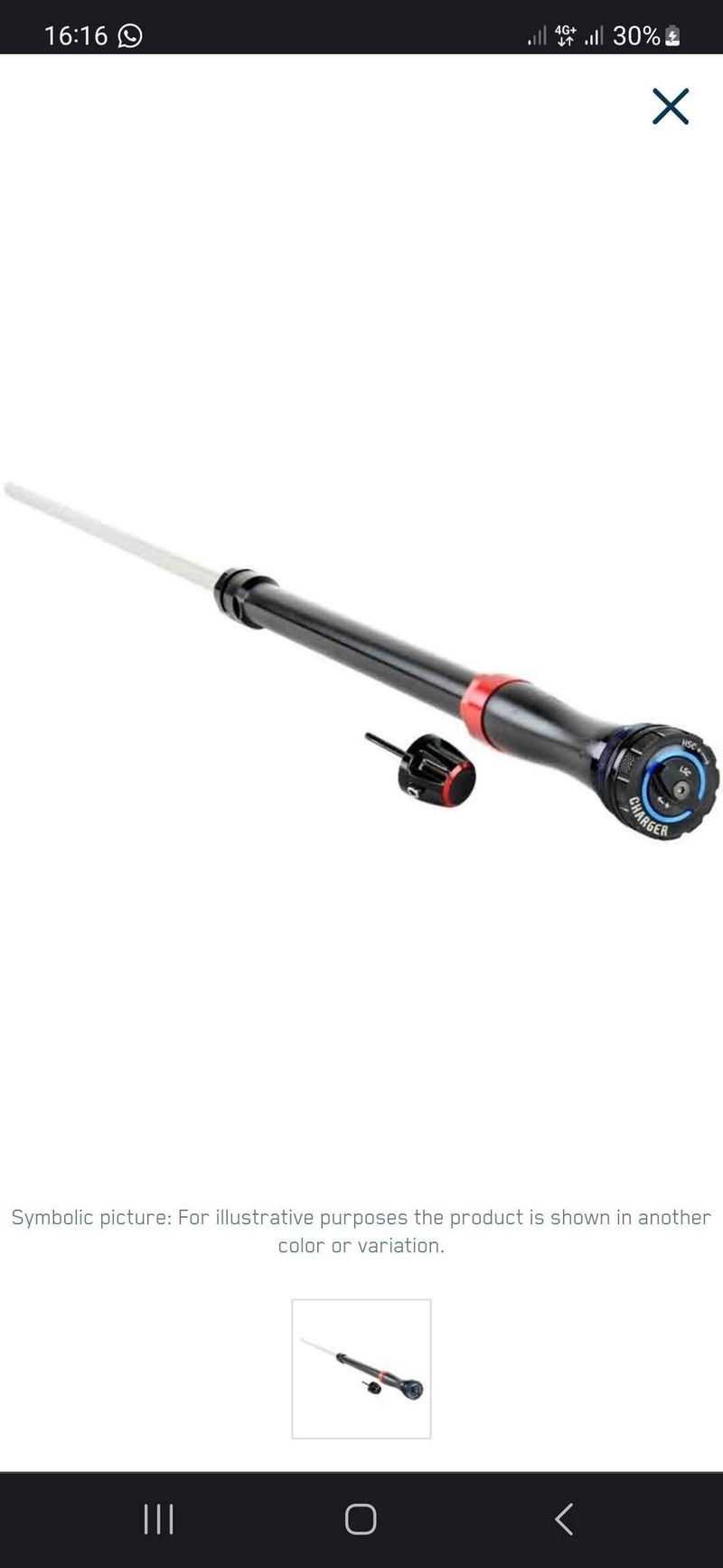 RockShox Charger 2.1RC upgrade kit for Lyrik B1+/ Yari A1+