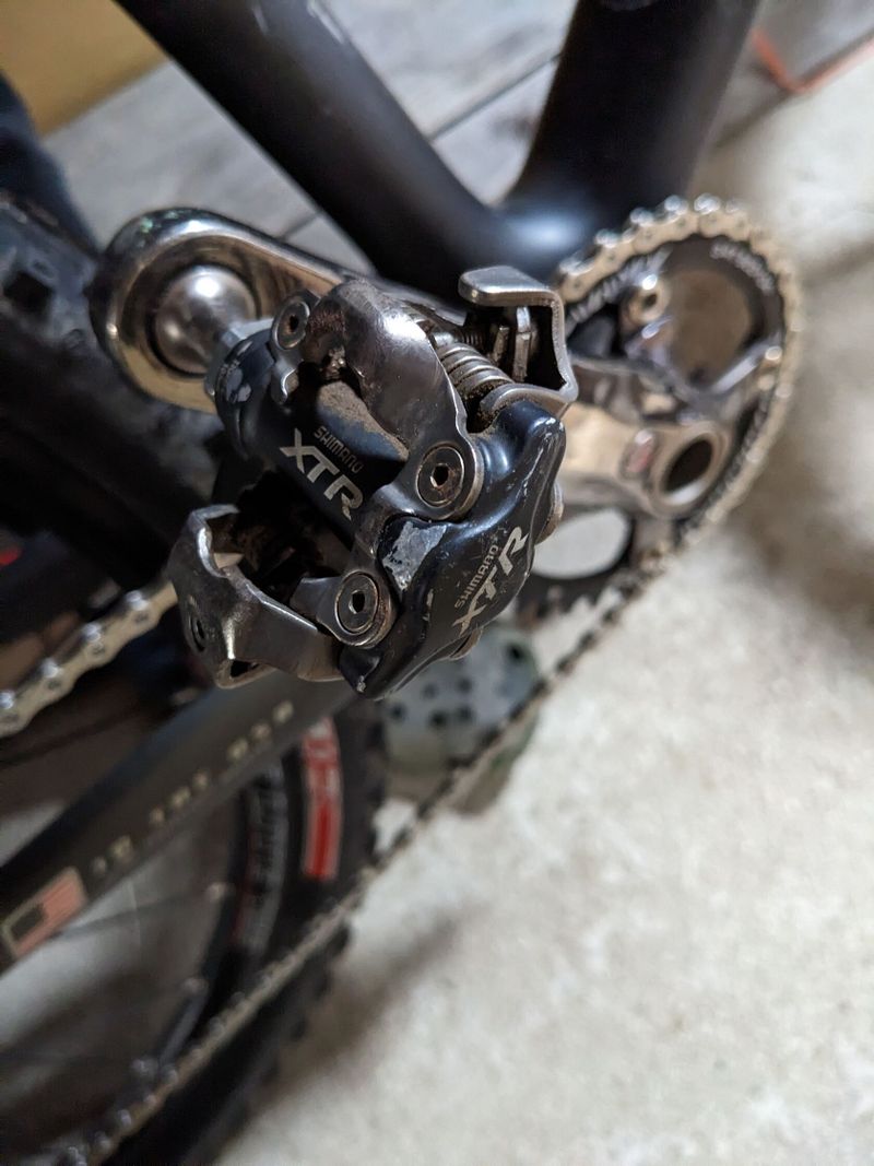 SPD Pedály XTR, nové kufry