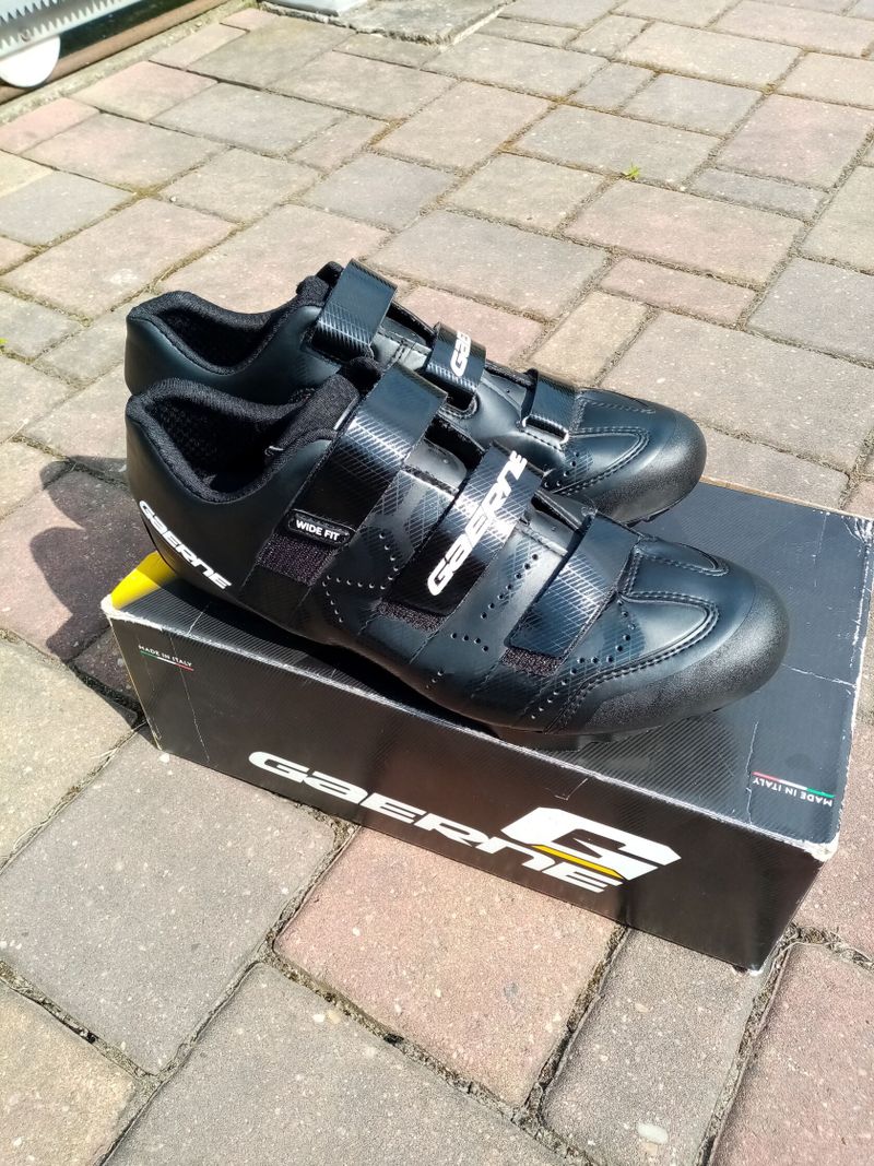 MTB tretry Gaerne Laser wide Black, vel. 45 