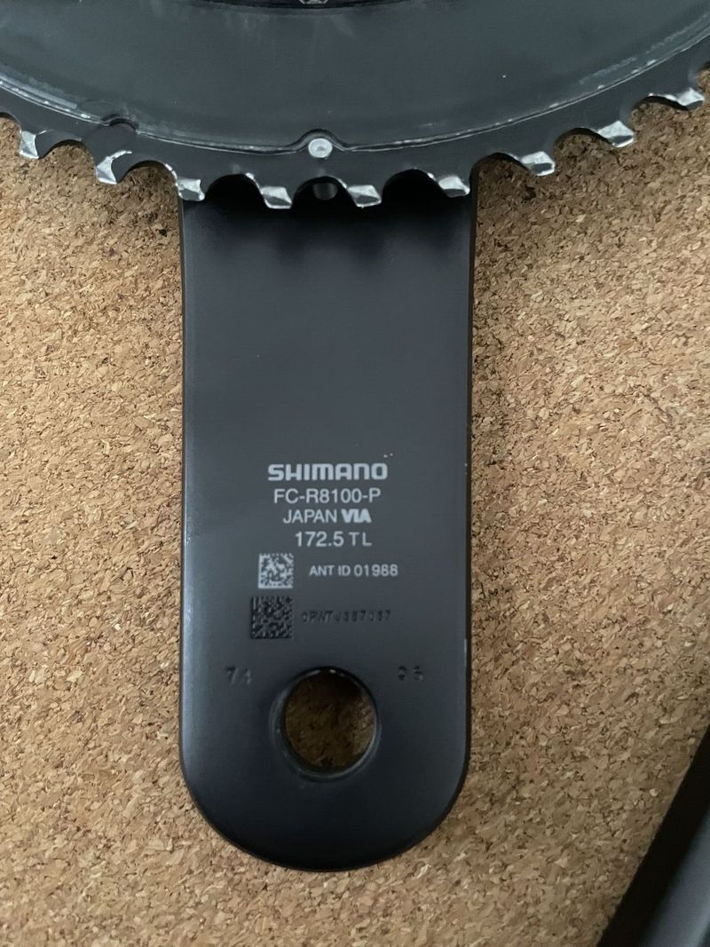 Shimano kliky FC-R8100-P s oboustraným watmetrem