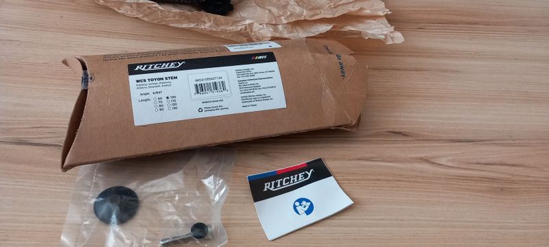 Představec Ritchey WCS TOYON 100mm (jetý cca 70km)