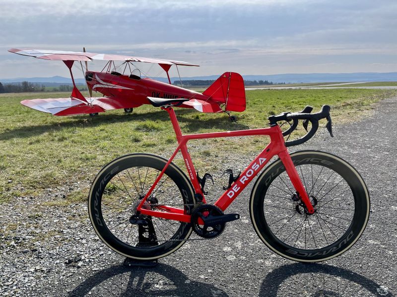 Italské silniční kolo De Rosa Protos disc 53 di2