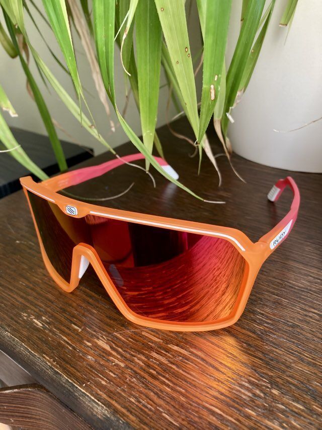 Brýle RUDY PROJECT SPINSHIELD – Mandarin Fade Coral Matte/Multilaser Red – cat. 3