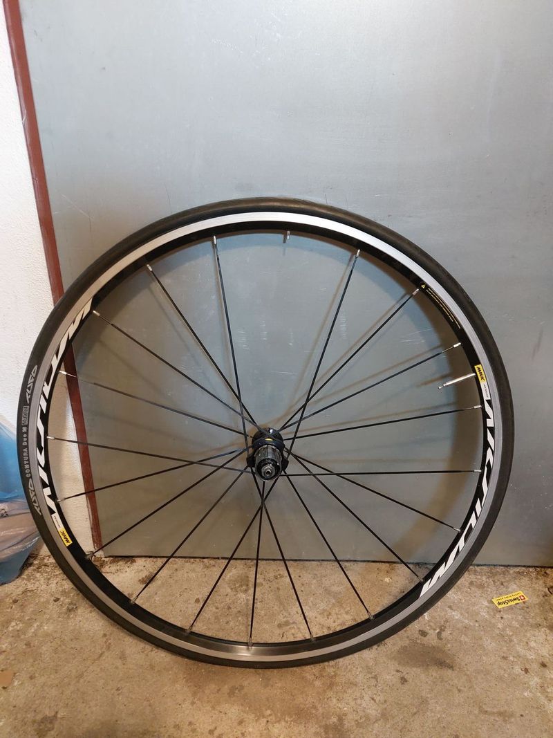 Mavic Aksium na klasické ráfkové brzdy 