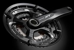 Trekingové kliky Shimano Deore XT FC-T8000, zánovní převodníky