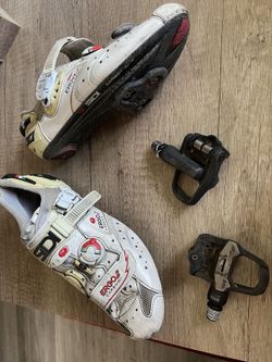 Sidi Ergo 1 carbon, vel. 42,5 + pedály