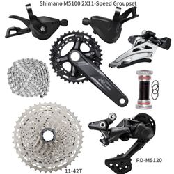 Kompletní sada Shimano Deore 2x11 - bez brzd