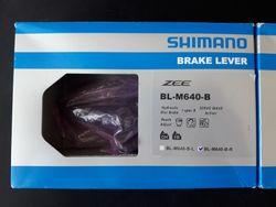 Brzdové páky Shimano Zee BL-M640-B levá+pravá