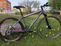Kolo prodoli, karbon vidlice, shimano brzdy, sada SLX 1/11, váha 10 kg