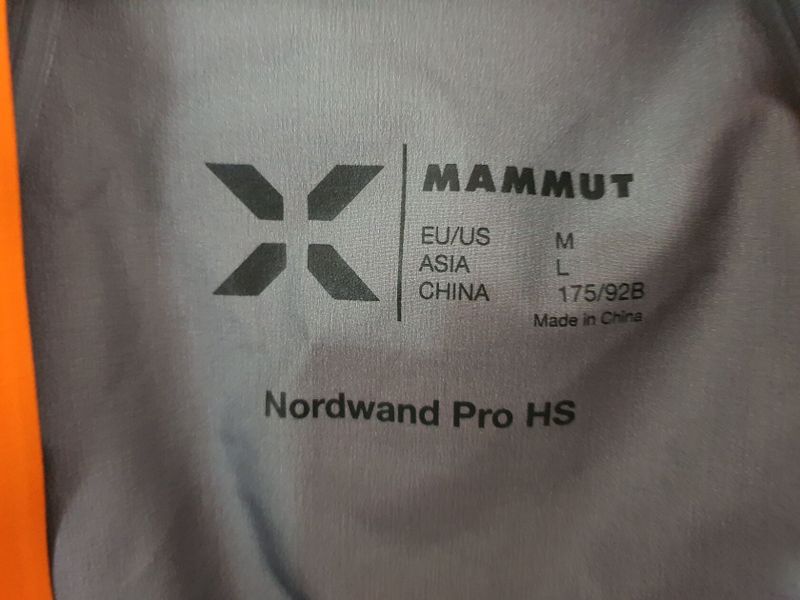 pánská outdoor bunda Mammut Nordwand Pro vel. M