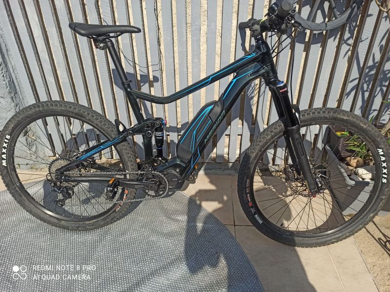 Celoodpružené horské elektrokolo Merida eOne twenty 500