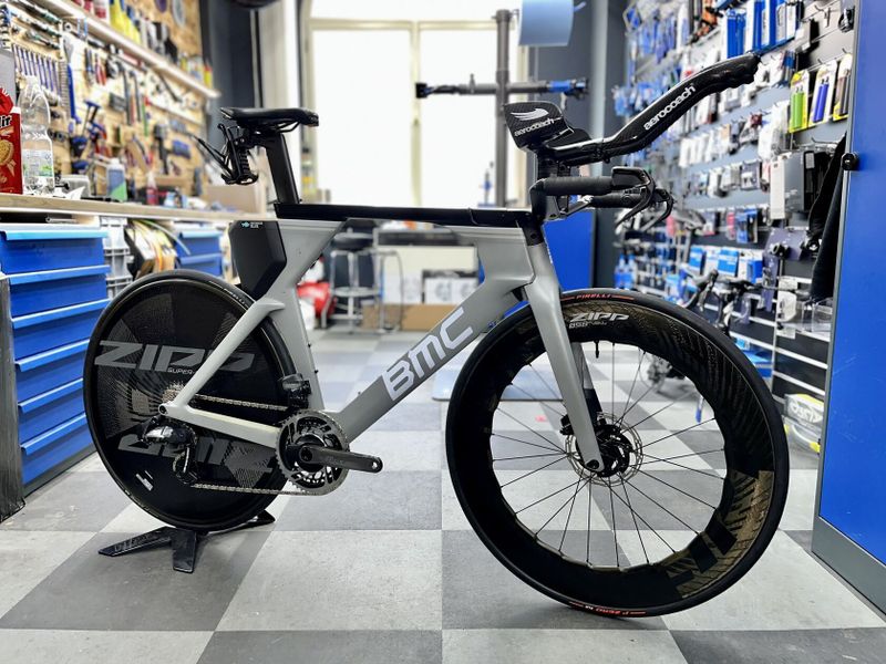 BMC Timemachine 01 Disc | vel. "L" | Sram Force 2x12 + Quarq | ZIPP | Ceramicspeed | Aerocoach 