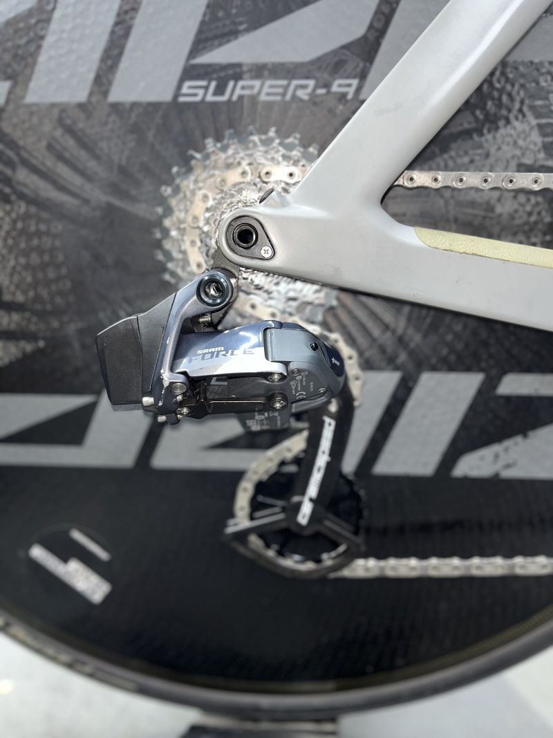 BMC Timemachine 01 Disc | vel. "L" | Sram Force 2x12 + Quarq | ZIPP | Ceramicspeed | Aerocoach 