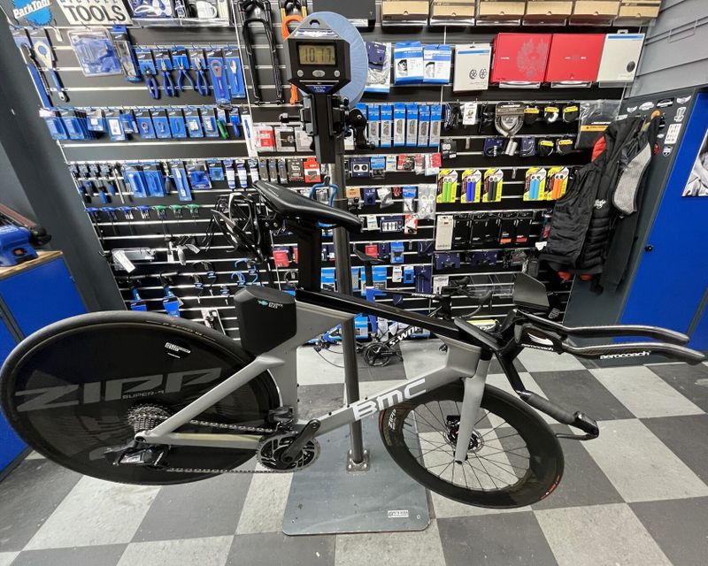 BMC Timemachine 01 Disc | vel. "L" | Sram Force 2x12 + Quarq | ZIPP | Ceramicspeed | Aerocoach 