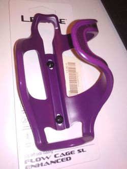 Lezyne Flow Cage SL Left Enhanced Graphics Purple