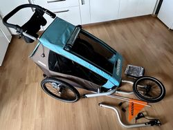 Croozer kid for 1 Plus - odpružený s bohatým příslušenstvím