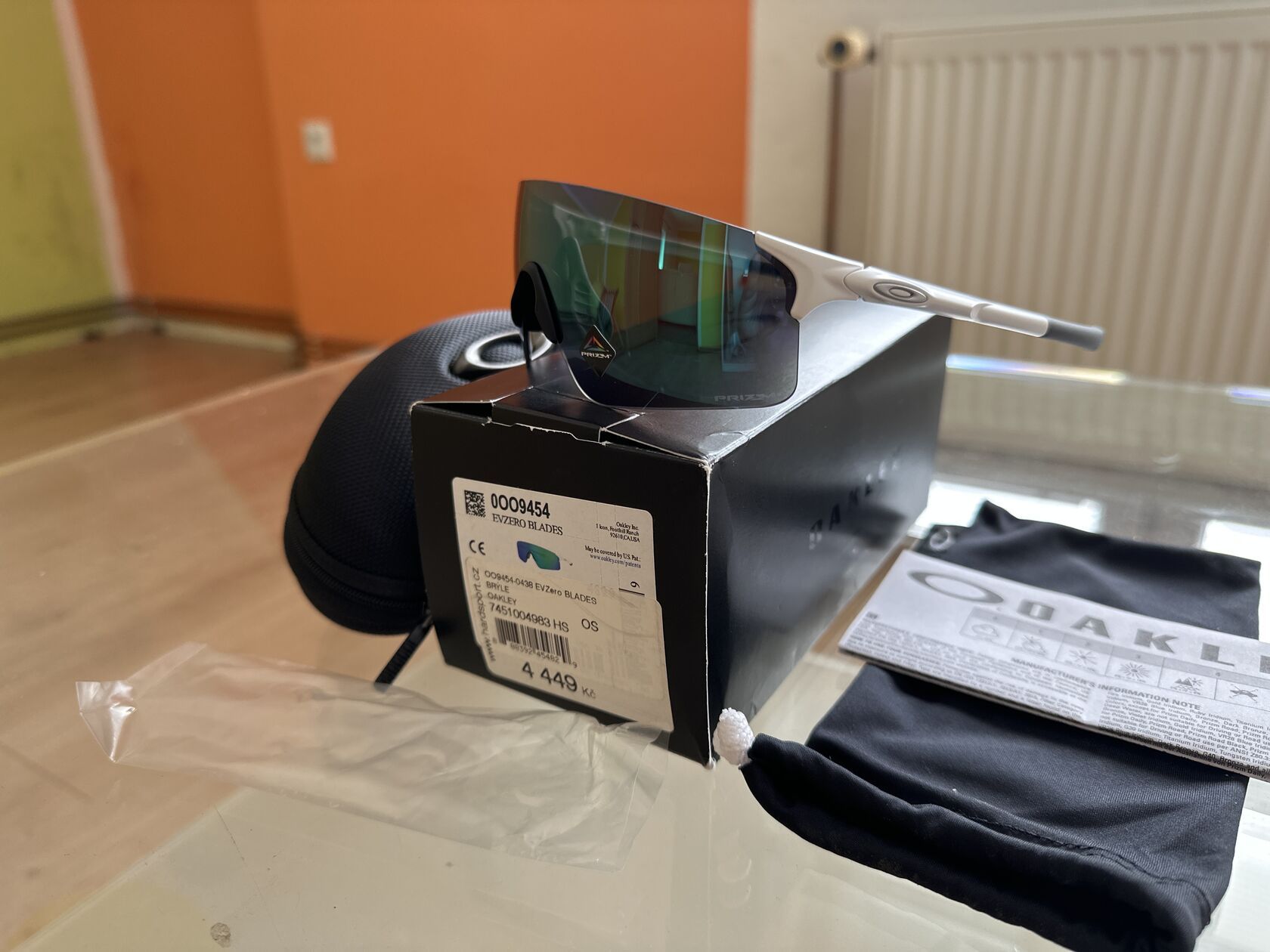 OAKLEY EVZero Blades White Matt PRIZM Jade za 500 Kč