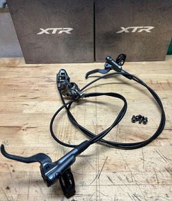 NOVÉ TOP hydraulické kotoučové brzdy Shimano XTR BR-M9100 přední + zadní brzda