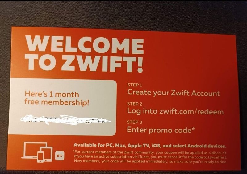 Zwift na 30 dní