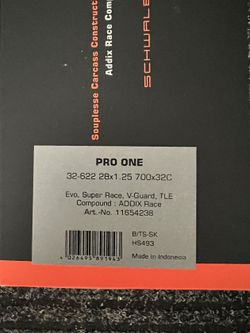 Schwalbe Pro One Super Race V-guard 32-622 silniční plášť kevlar černá/transparent