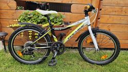 Dětské kolo Rock Machine Surge 20" věk 4-9let postava 100-135cm po servisu.