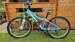 Dětské horské kolo DEMA Pegas 24" věk 7-12let postava 120-150cm po servisu TOP stav.
