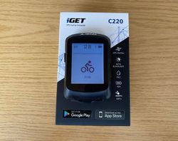 Cyklopočítač s GPS iGET CYCLE C220