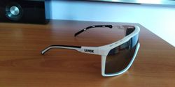 nové UVEX MTN Perform White Matt/Mirror Silver.