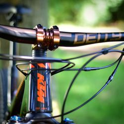 KTM Scarp Exonic Carbon Transparent Orange