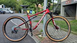 Prodám celoodpružené karbonové S-WORKS EPIC vel. L, Sram XX1 AXS, kola Roval Control SL, záruka 