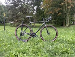 Gravel kolo Massi TEAM GR 105 2×11 Dark Green / Black Glossy 53" a 56"