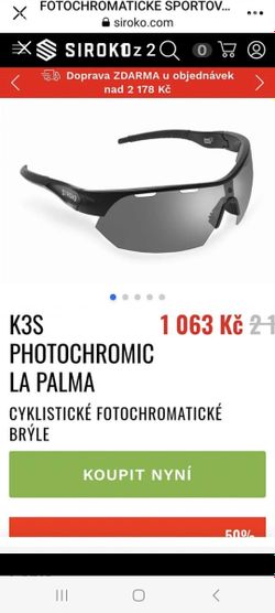 Nové fotochromatické brýle s dioptrickým klipem
