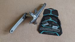 Kliky Shimano Dura-Ace FC-7800 + převodník Garbaruk 42z