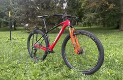 Horské kolo Massi PRO RC SL ELITE Red / Black Glossy M, L, XL