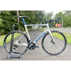 Silniční kolo Massi ARROW RACE 105 Disc Tour Silver / Blue Glossy