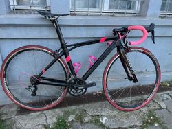 Celokarbonové silniční kolo, Ultegra 2x11s rady 6800, 7,9kg, zimák nebo pro začátek ideal