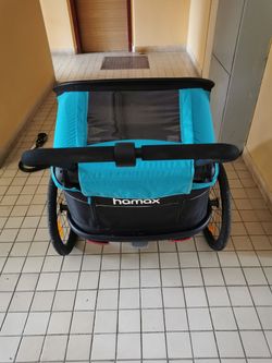 Hamax kočárek / vozík za kolo a lyže PIONEER