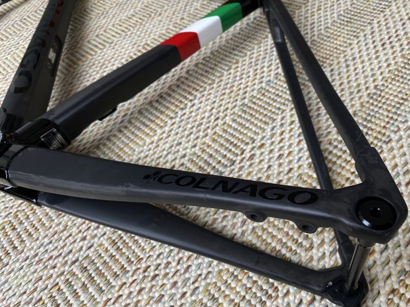 Rámová sada Colnago C64 Disc (černá, vel. 48s, 50s, NOVÁ)