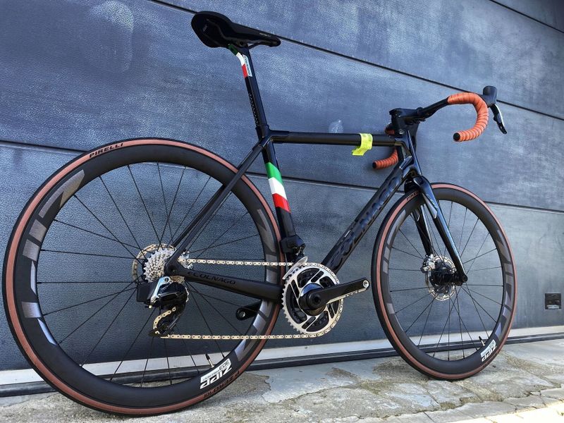 Rámová sada Colnago C64 Disc (černá, vel. 48s, 50s, NOVÁ)
