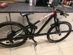 NS bikes - Define 150 custom build (karbon), vel. L