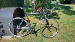 Giant TCX 1 z roku 2011 - nová kola a kliky Shimano 105 s wattmetrem 4iiii