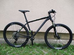Nové 29" kolo na rámu Maxbike M509, Deore 1x11, vzduch. vidlice Suntour Raidon RL-R air