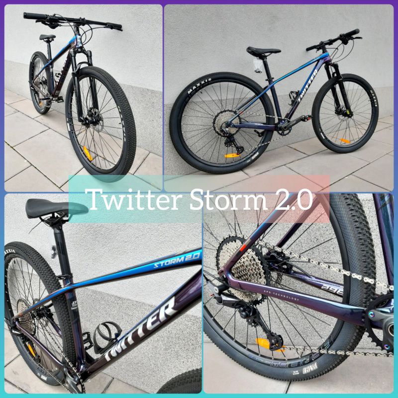 Karbonové horské jízdní kolo Twitter Storm 2.0 CR 29"