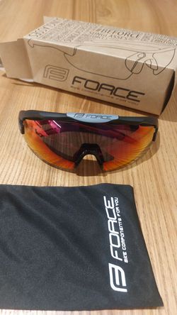 Nové Force brýle EVEREST - červená zrcadlová / černá matná