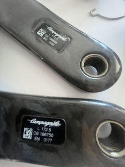 Kliky Campagnolo 11s Record 172,5 - 53/39 z., včetně ložisek i misek