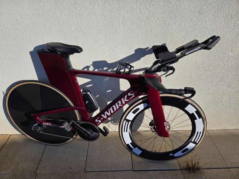 Specialized S-works Shiv TT Red + Disk veľ.M