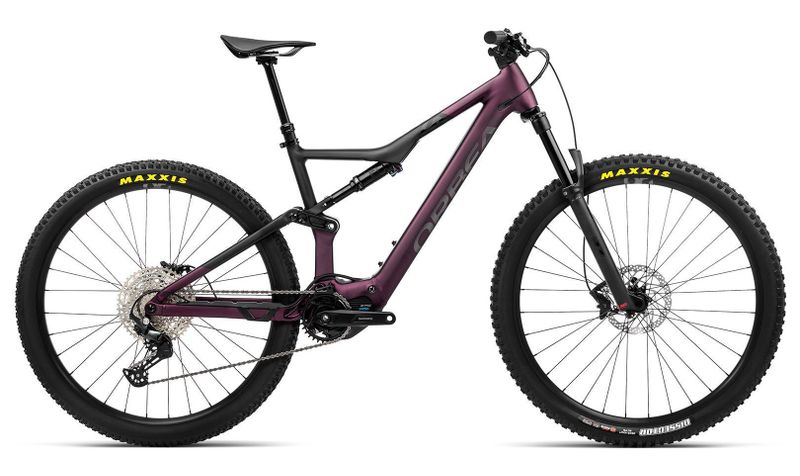 VÝPRODEJ! lehké elektrokolo 29" Orbea RISE H30 2023 fialové vel. L a XL