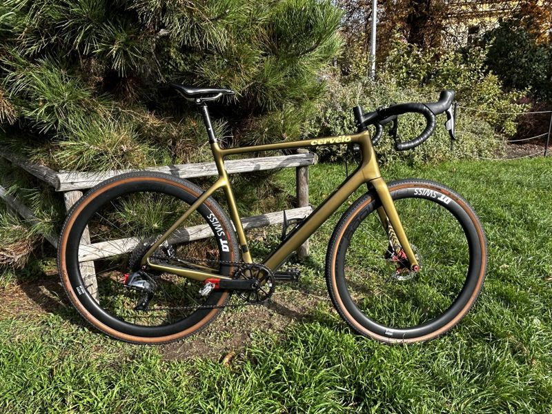 Cervélo Aspero vel.58 olive gold /sram force axs